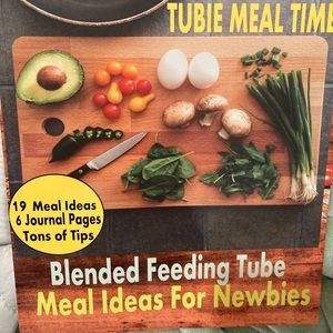 3 books for blending foods, for people with G tube feeds